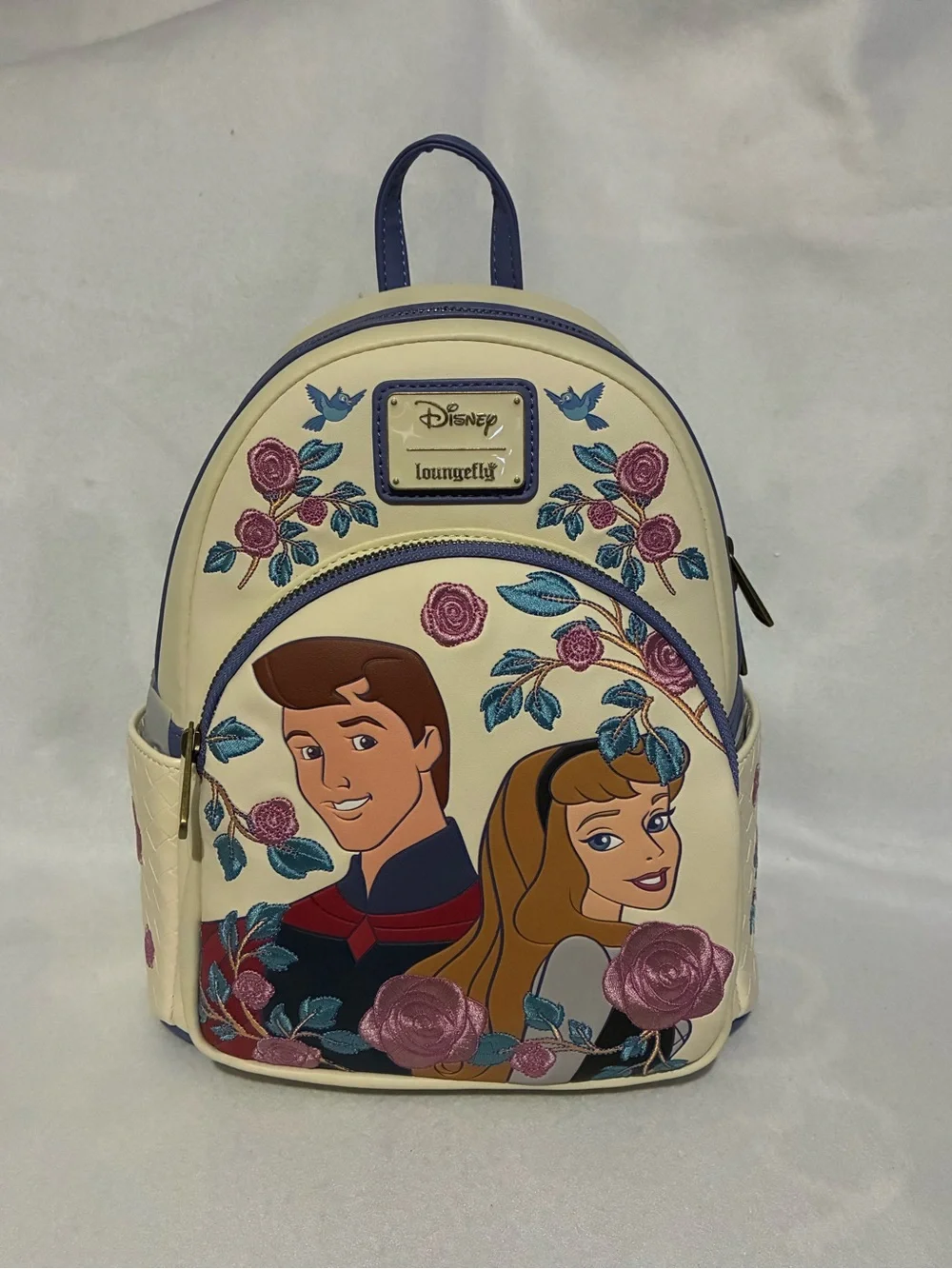NWT Aurora & Prince Loungefly Mini Backpack